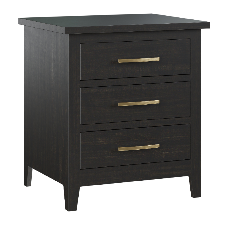 Nightstand Brown Maple Urbanna Bronze 8508 Troyer Ridge