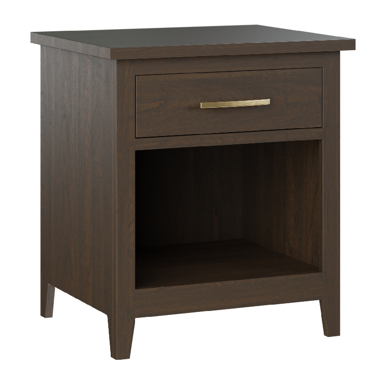 Nightstand Open Sap Cherry River Rock 8508 Troyer Ridge