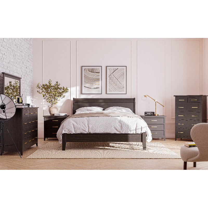 Bedroom Collection Brown Maple Urbanna Bronze Final  Troyer Ridge